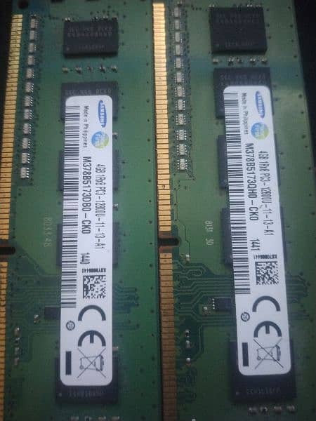 DDR 3 RAMS 8 gb (do sticks ha 4+4 ki) 2