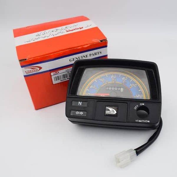 United Motorcycle Genuine Speedometer New Box Pack 0