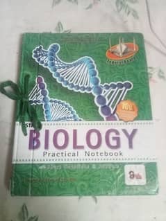 biology practical notebook for 9th