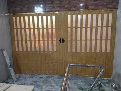 PVC material folding shutter door 17