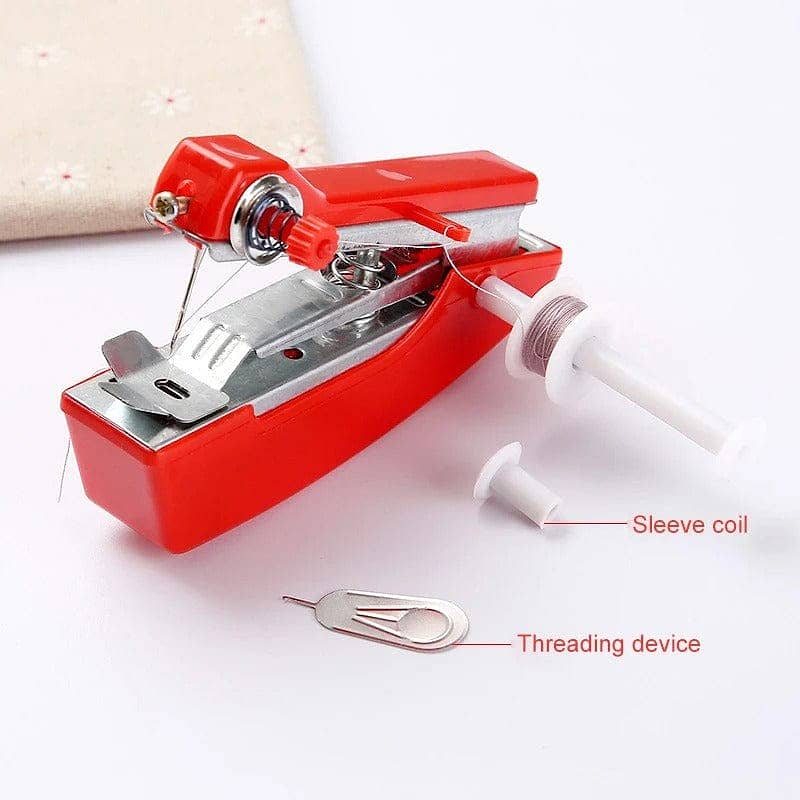 Portable Mini Cordless Manual Sewing Machine 0