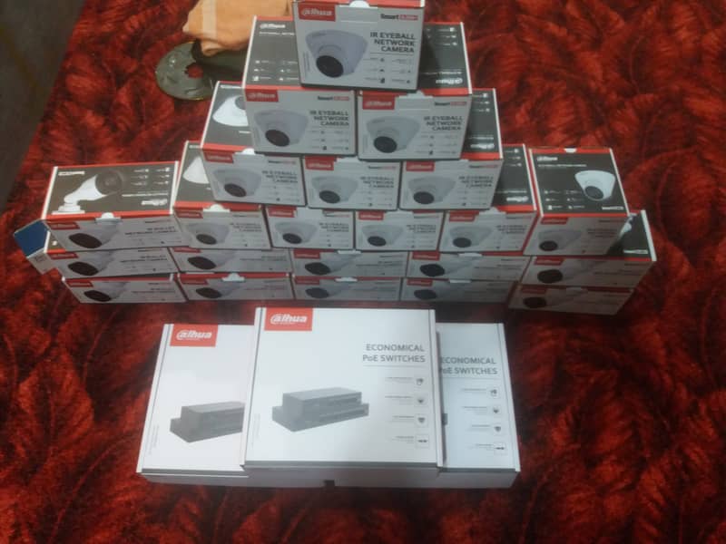 CCTV Camera's Complete Package (Dahua / Hikvision / Pollo) 0