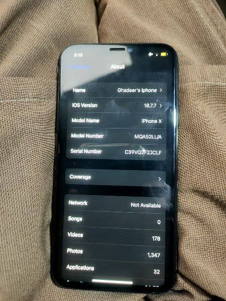 iPhone X 64gb non (exchange also possible with google phones) 0