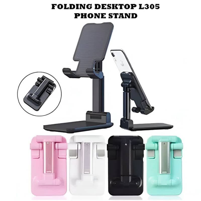 Foldable Mobile Tablets Stand High Quality for Smartphones &Tablets 3
