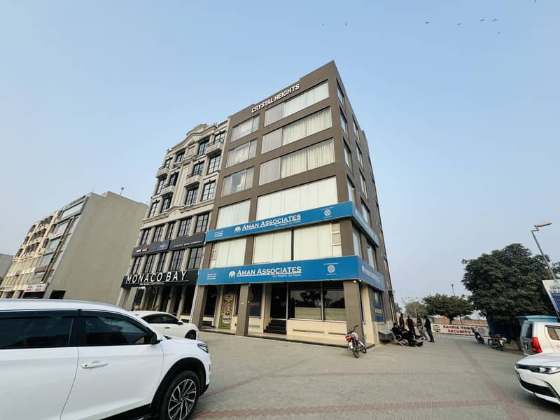 8 Marla Commercial Ground Floor +Basement For Rent Bahria Town Lahore 0