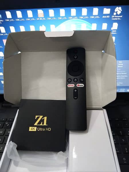 Z1 Android Tv Box 4k Supported 1 month free IPTV 0