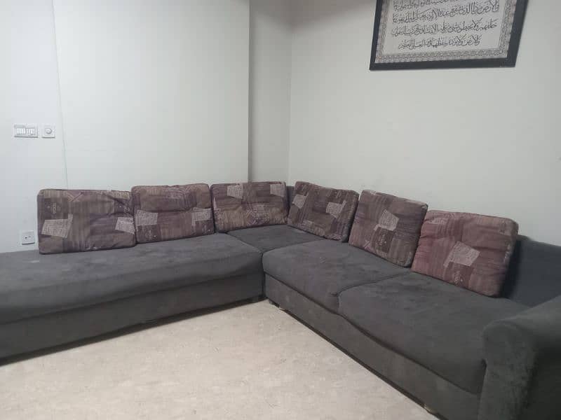 L shaped sofa set 0