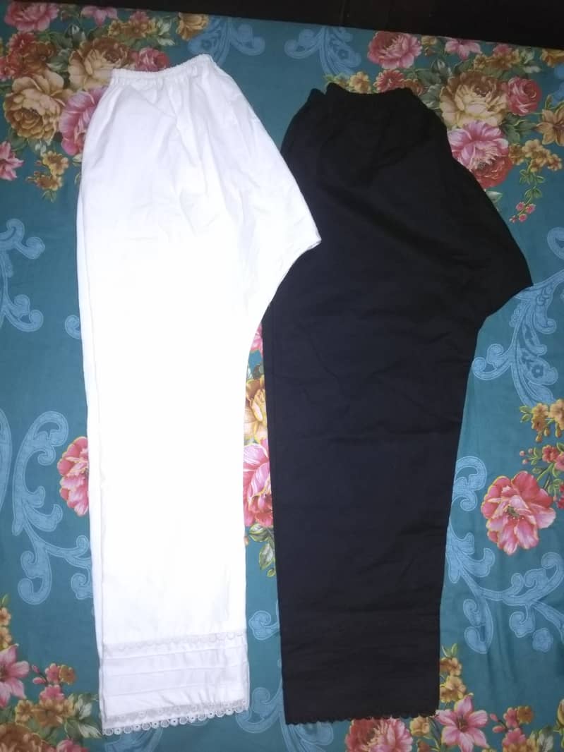 Black and White Trousers 1