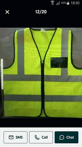 Safety Vest Jackets Reflective Strips Vest 120GMS Custom Printing Logo 15