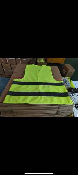 Safety Vest Jackets Reflective Strips Vest 120GMS Custom Printing Logo 18