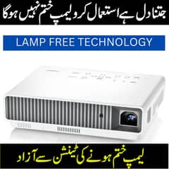 Casio XJ-M140 Laser Lamp Free Projector for Movies, Home & Office