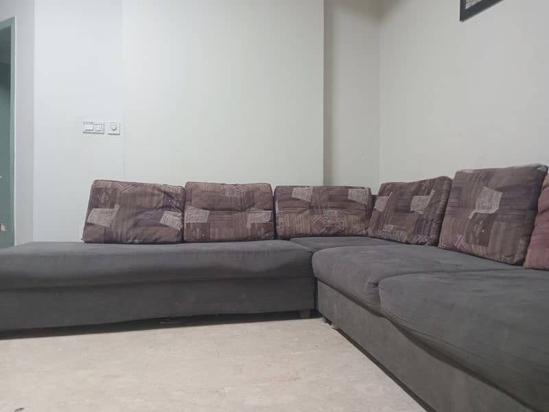 L shaped sofa set 2