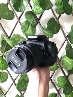 Canon 700d with 18-5mm lens