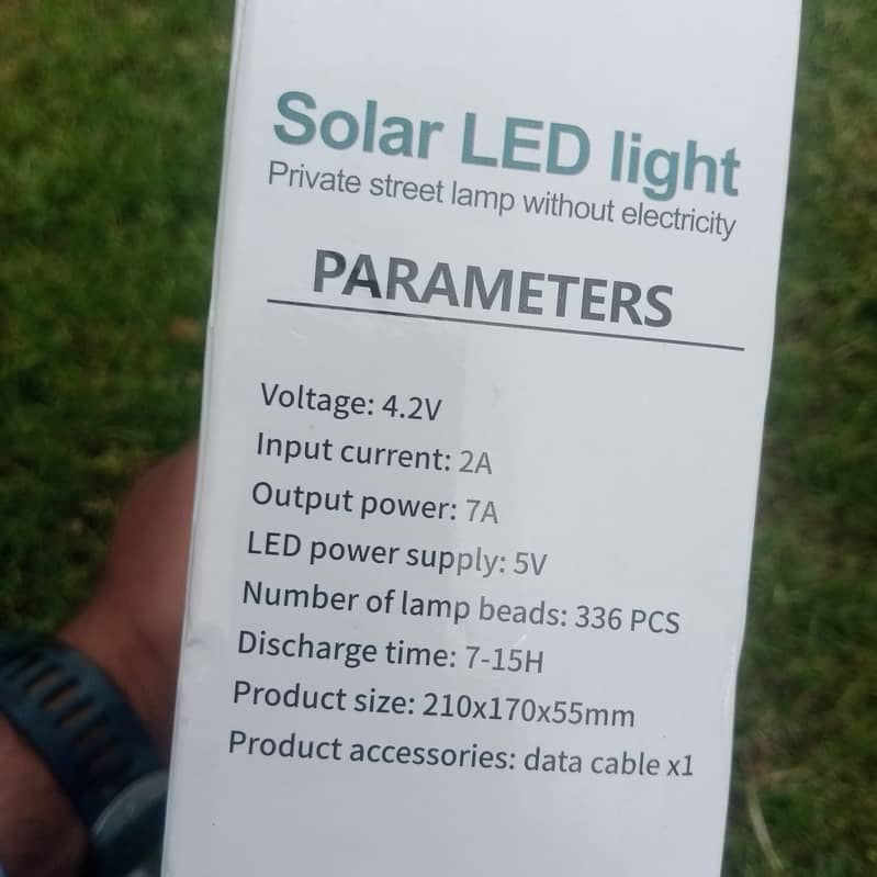 Solar LED light very powerful big in size 11