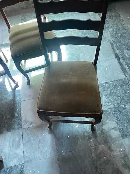 Solid Dining Chairs x5 2