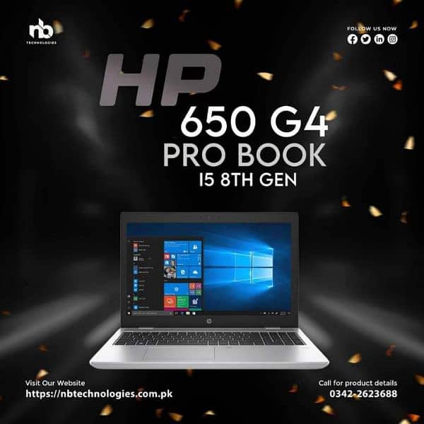 HP ProBook 650 G4 Core i5 8th 0