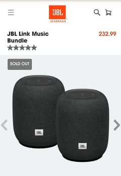 NEW,JBL LINK 2 SPEAKERS,ANNIVERSARY EDITION,  DISCOUNT [RRP 1 Lac pkr]