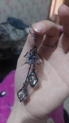 Delicate butterfly earrings