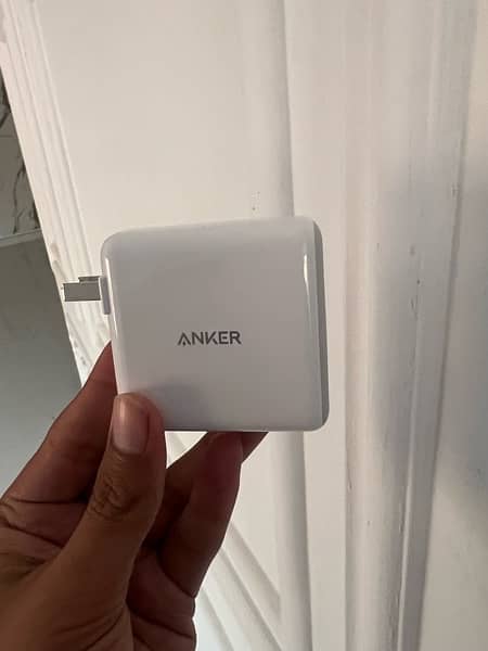 Anker 60W 2-Port PowerPort Atom PD USB C GAN Tech Foldable Wall Charge 4