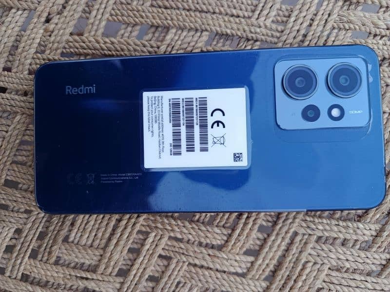 redmi note 12.8. 128 good condition box charger orignal 3