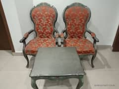 chairs with table