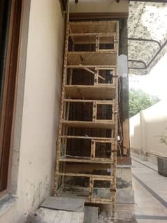 5 portion cage/Bird cage/Aseel cage/Aseel/Heera aseel/cage/wood cage/
