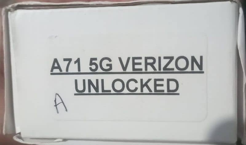 Samsung A-71 5g Mobile Unlocked NON PTA USA Verizon Single Sim 0