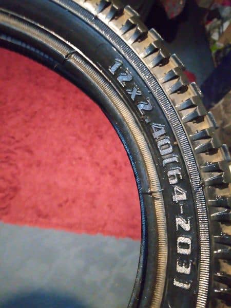 Kids 12" Cycle Tyres 2