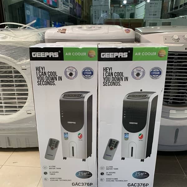 Imported Chiller Brand new ! Air Cooler Original Geepas Brand All size 5