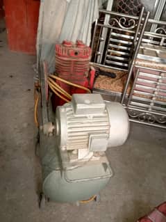 Air pump motor tank