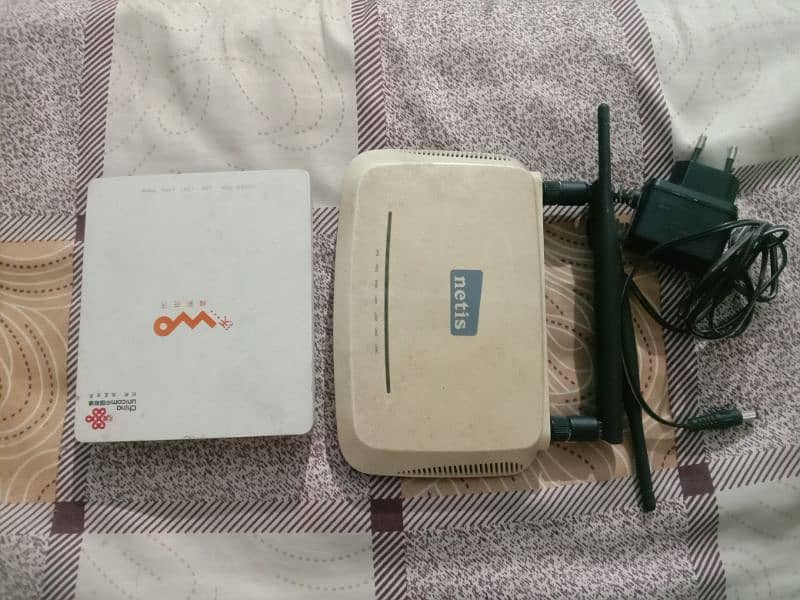 netis router and modem ONU optical Fiber wala 4