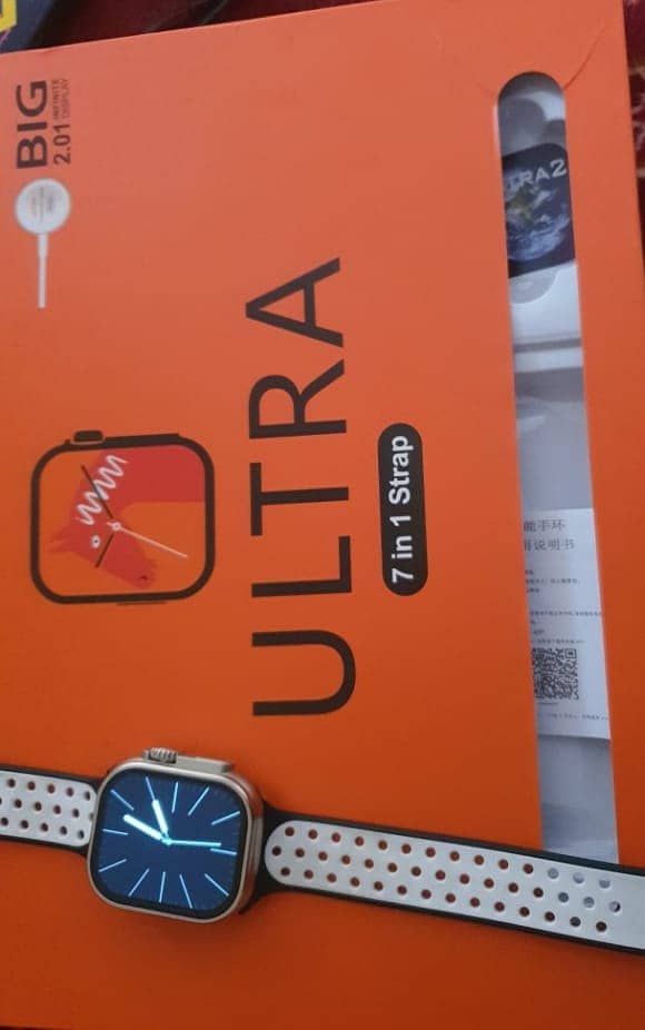 ULTRA 7 in 1 Smart Watch (7-Strips) with Multiple Advance Features. 3