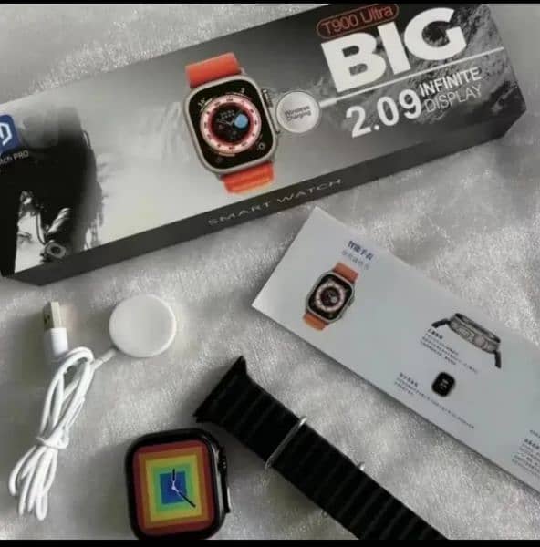 T900 Ultra BIG 2.09 Infinite Display Smart Watch Series 8 0