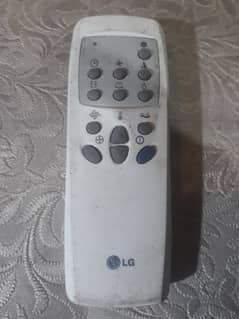 LG AC original remote for sale 0