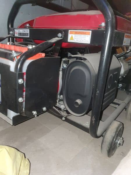 loncin 3.5kva just one day use brand new 1