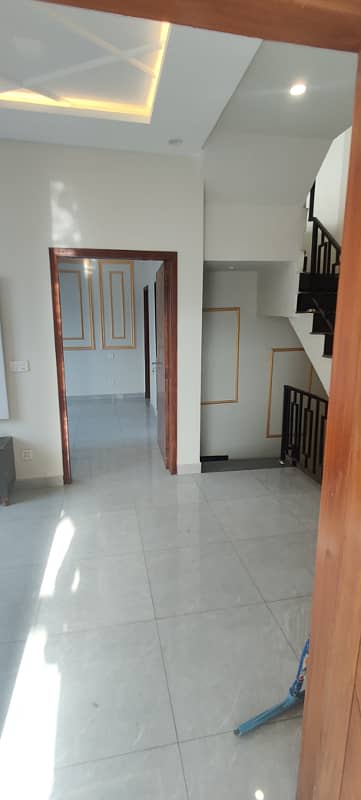 3 Marla 18 sqft brand new corner house is available for sale in hafeez garden housing scheme phase canal road near jallo lahore. 26
