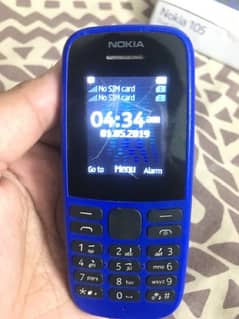 NOKIA 105 4th Edition|Crack on Display|Working 100% Ok|From DUBAI