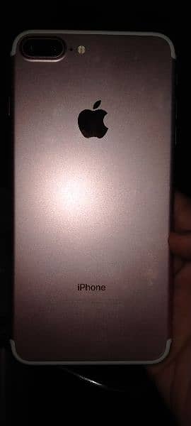 all ok i phone 7plus 128 with dibba charger only golden colour 3