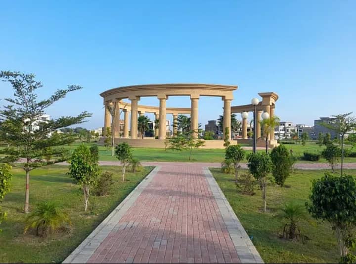 8 mrle plot for sale Faisal town C block beautiful location 1