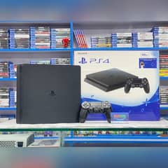 PS4 Slim 500GB Jailbrk 9.00 Slightly Used With Usb And 10 Games