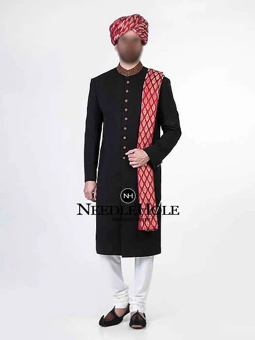 Bonanza Sherwani Large in new condition with khussa 0