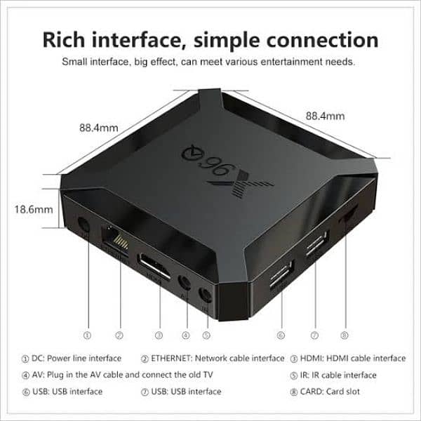 X96Q 8GB/128GB ANDROID TV BOX 5
