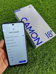 tecno camon 18 p 8 GB RAM 128 GB ROM full box