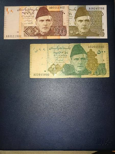old Banknotes of Pakistan. 10