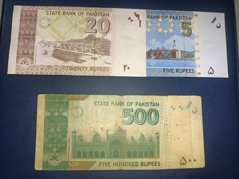 old Banknotes of Pakistan. 11