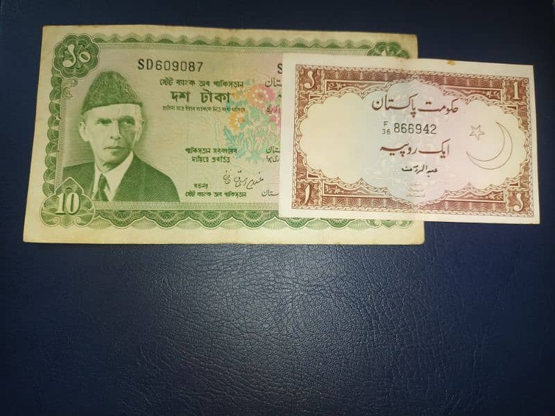 old Banknotes of Pakistan. 12