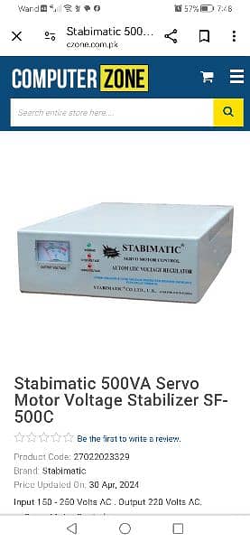 stabilizar stabimatic 0