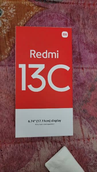 Xiaomi redmi 13c open box hai full new condition zero scratch bi nhi 1