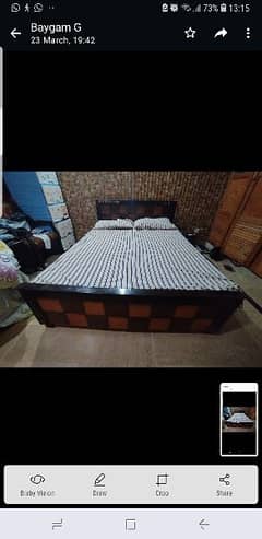 bed for sale with mattorous