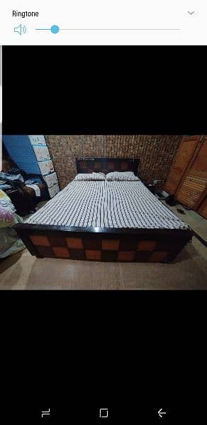 bed for sale with mattorous 4